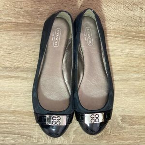 Coach - 100% AUTHENTIC Black London Flats